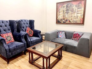 Living Room in 4 BHK Villa at Anupam Garden – for Sale
