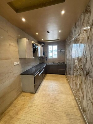 Kitchen in 3 BHK Builder Floor at Rajouri Garden – for Sale