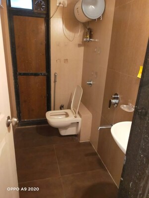Bathroom in 3 BHK Apartment at Grace Mass Metropolis, Chembur – for Rent
