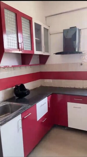 Kitchen in 2 BHK Apartment at SCC Heights, Raj Nagar Extension – for Rent