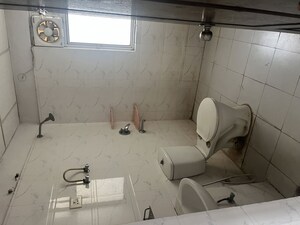 Bathroom in 3 BHK Apartment at VVIP Addresses, Raj Nagar Extension – for Rent