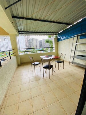 Kitchen in 2 BHK Apartment at Dharti Green, Tathawade – for Rent