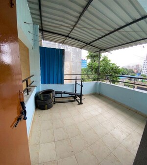 Balcony in 2 BHK Apartment at Dharti Green, Tathawade – for Rent