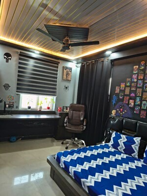 Living Room in 3.5 BHK Apartment at Sikka Karmic Greens, Sector 78 – for Rent