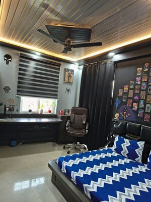 Living Room in 3.5 BHK Apartment at Sikka Karmic Greens, Sector 78 – for Rent