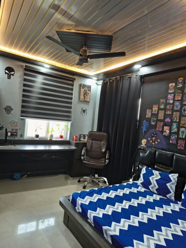 Living Room, sikka-karmic-greens 3.5 Bedroom 1510 Sq.Ft. Apartment In Sector 78 Noida 10398634