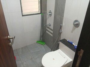Bathroom in 2 BHK Apartment at Vilas Javdekar Yashwin Encore, Wakad – for Rent