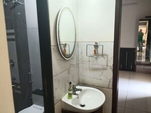 Bathroom in 2 BHK Apartment at Vilas Javdekar Yashwin Encore, Wakad – for Rent