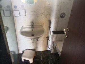 Bathroom in 2 BHK Apartment at Vilas Javdekar Yashwin Encore, Wakad – for Rent