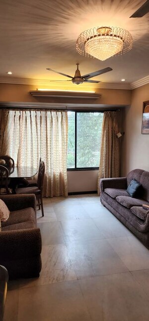 Living Room in 2 BHK Apartment at Andheri Green Field Towers, Jogeshwari East – for Rent