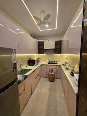 Kitchen in 2 BHK Builder Floor at Subhash Nagar – for Rent