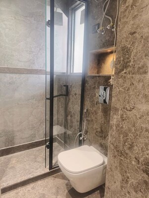 Bathroom in 4 BHK Builder Floor at Safdarjung Enclave – for Sale