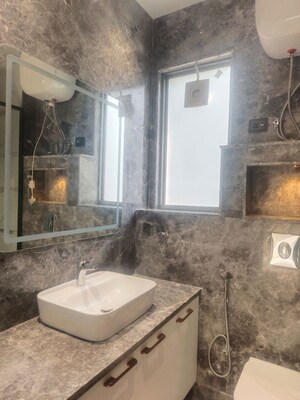 Bathroom in 4 BHK Builder Floor at Safdarjung Enclave – for Sale