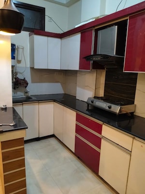 Kitchen in 2 BHK Builder Floor at Dwarka Mor – for Rent