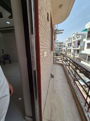 Balcony in 3 BHK Builder Floor at Mansarover Garden – for Rent