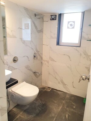 Bathroom in 2 BHK Apartment at Bandra West – for Rent