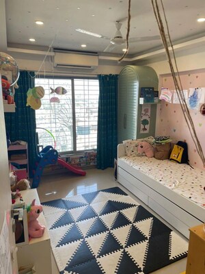 Bedroom in 2 BHK Apartment at Bramhacorp F Residences, Kalyani Nagar – for Rent