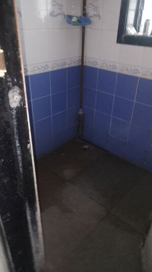 Bathroom in 1 RK Apartment at Gayatri Dham CHS, Titwala – for Rent