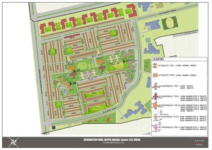 Master Plan in 2 BHK Apartment at Jaypee Kensington Park Apartments, Sector 133 – for Sale
