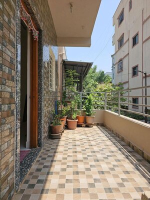 Balcony in 2 BHK Apartment at Wadgaon Sheri – for Rent