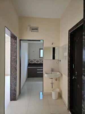 Bathroom in 2 BHK Apartment at Wadgaon Sheri – for Rent