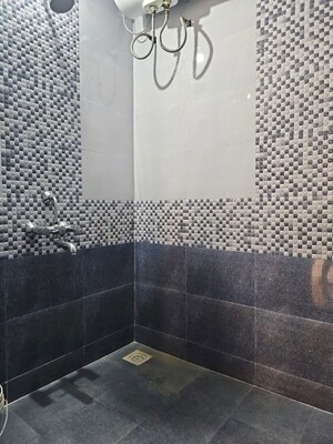 Bathroom in 2 BHK Apartment at Wadgaon Sheri – for Rent