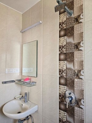 Bathroom in 2 BHK Apartment at Bandra West – for Rent