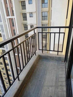 Balcony in 1 BHK Apartment at Runwal Gardens, Dombivli East – for Rent