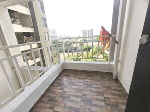 Balcony in 2 BHK Apartment at 38 Park Majestique, Undri – for Rent