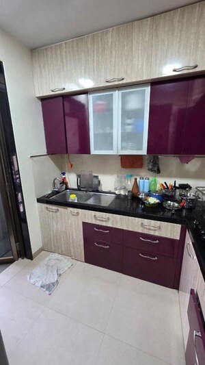 Kitchen in 1 BHK Apartment at Sheth Vasant Oasis, Andheri East – for Rent