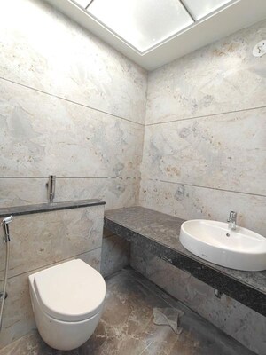 Bathroom in 2 BHK Apartment at Rahul Aston, Hinjewadi – for Rent