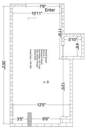  Shop – Map Location View at Jb Nagar - for Sale