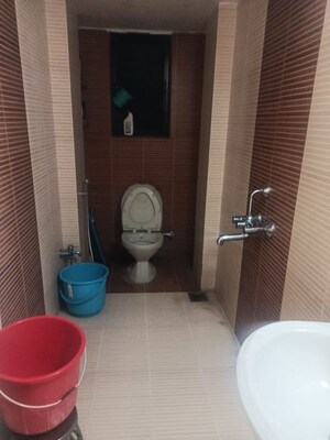 Bathroom in 3 BHK Apartment at Wireless Colony – for Rent