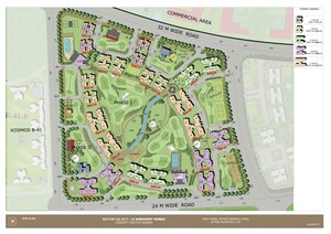 Master Plan in 2.5 BHK Apartment at Jaypee Krescent Homes Phase II, Sector 129 – for Sale