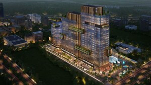  Office Space – Exterior View View at GYGY Mentis, Sector 140 Noida - for Sale