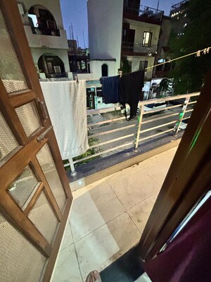 Balcony in 2 BHK Builder Floor at Delta I Greater Noida – for Rent
