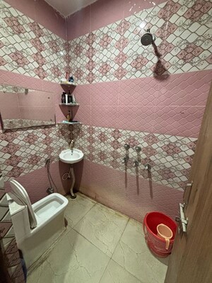 Bathroom in 2 BHK Builder Floor at Delta I Greater Noida – for Rent
