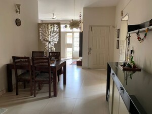 Dining area in 3 BHK Builder Floor at SS The Lilac, Sector 49 – for Sale