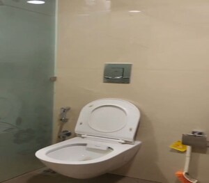Bathroom in 3 BHK Apartment at Dadar East – for Rent