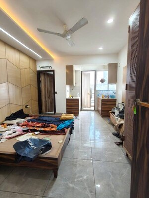 Bedroom in 1 RK Apartment at Mahindra Aura, Sector 110a – for Rent