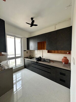 Kitchen in 2 BHK Apartment at Rosa Manhattan, Ghodbunder Road – for Rent