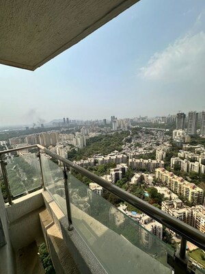 Balcony in 2 BHK Apartment at Rosa Manhattan, Ghodbunder Road – for Rent