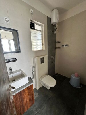 Bathroom in 2 BHK Apartment at Rosa Manhattan, Ghodbunder Road – for Rent