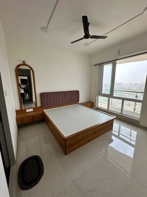 Living Room in 2 BHK Apartment at Rosa Manhattan, Ghodbunder Road – for Rent