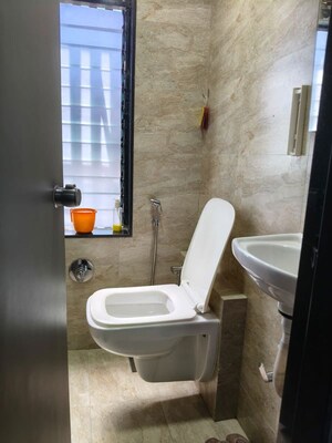 Bathroom in  Office Space at Magic Square, Malad East – for Rent