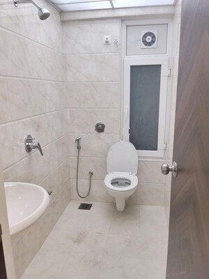 Bathroom in 1 BHK Apartment at Raghav Paradise, Borivali East – for Rent