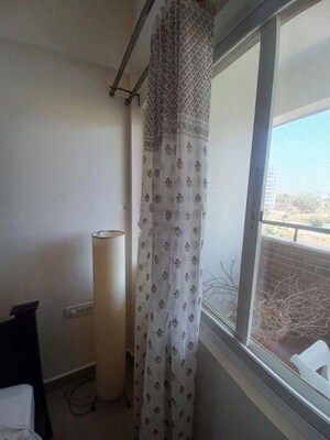 Bathroom in 2 BHK Apartment at Golden Palm Enclave, Hennur Road – for Rent
