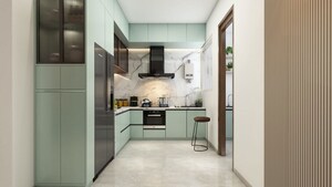 Kitchen in 2 BHK Apartment at Amanora Adreno Towers, Hadapsar – for Sale