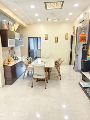 Living Room in 5 BHK Apartment at Gera Isle Royale Villa, Bavdhan – for Rent