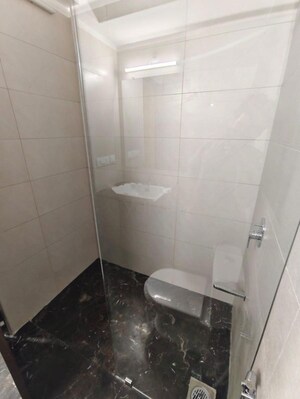 Bathroom in 3 BHK Apartment at Kalpataru Magnus, Bandra East – for Rent